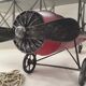 Metal model fighter plane biplane ww1 english french u.s.a.