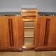 Art Deco mahogany enfilade, attributed to André Sornay around 1930.