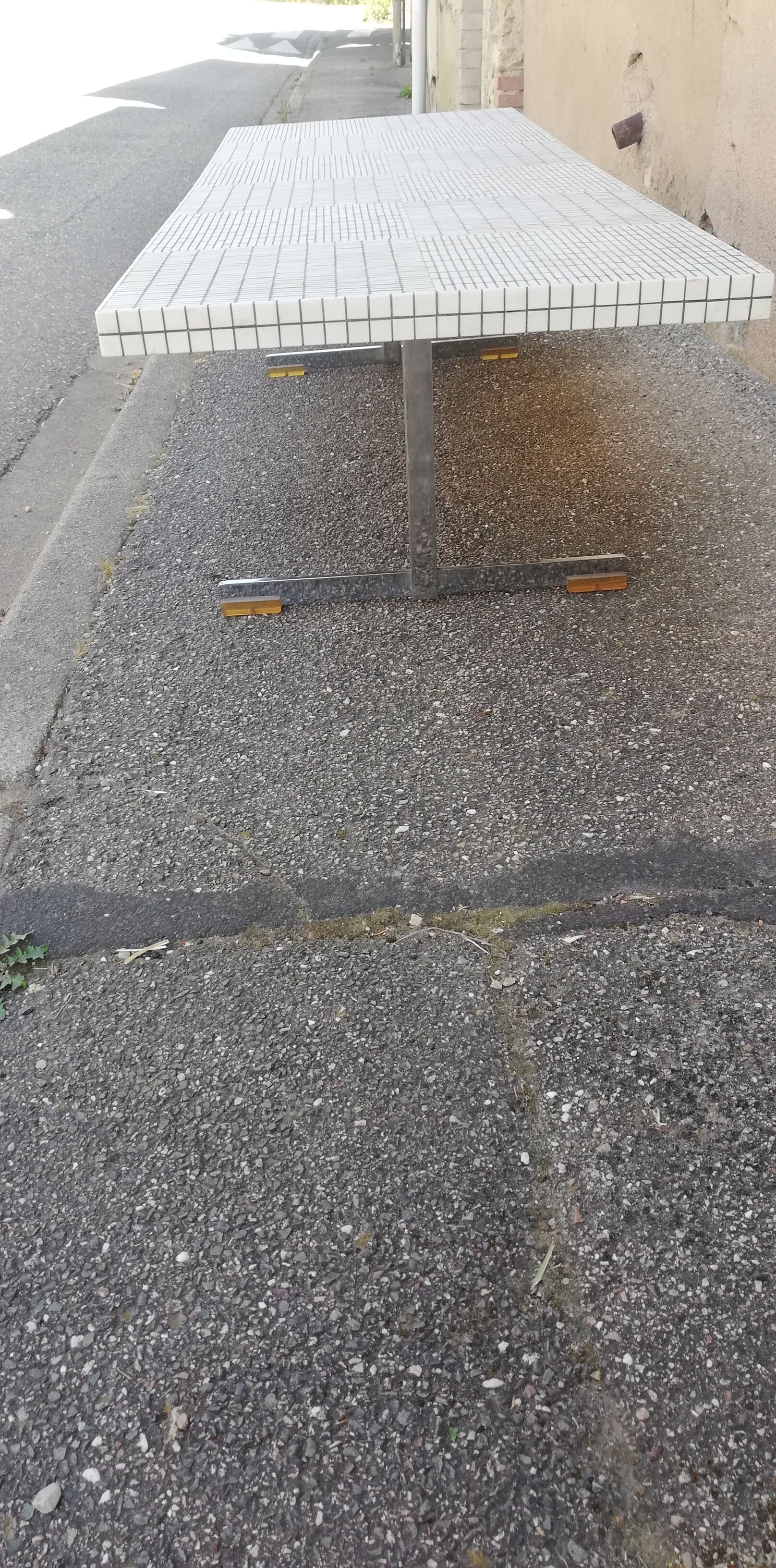 Vintage ceramic coffee table