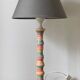 Ceramic lamp by 0. corro vintage