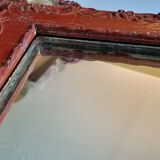 Louis XVI style mirror, repainted, vintage, 75 cm