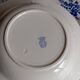 6 old plates 1920/30 Badonviller, blue decor