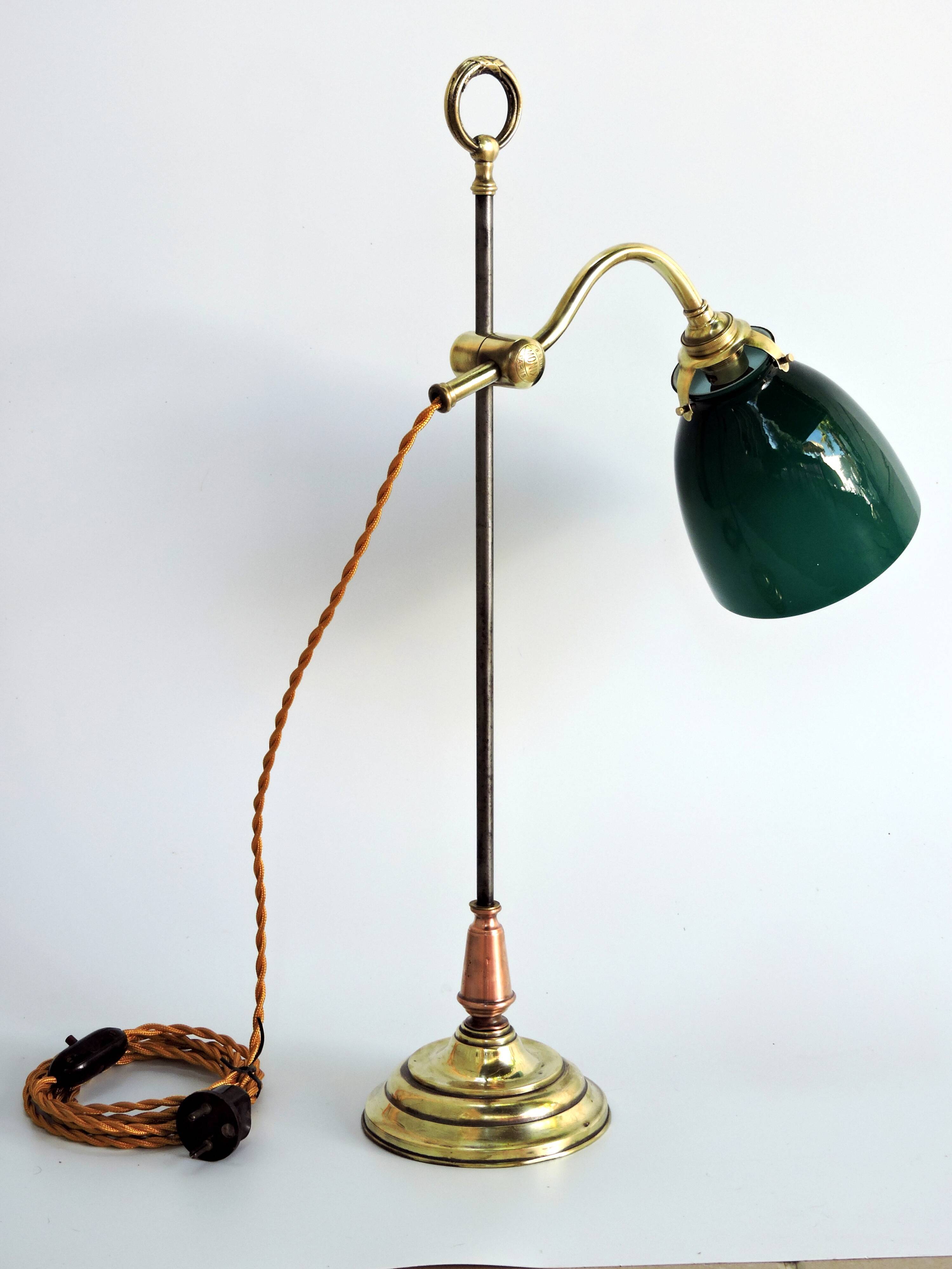 Notary office lamp rises and falls MONIX Paris