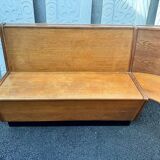 Bistro or corner restaurant bench. 50/60's