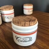 Lot of 6 spice jars