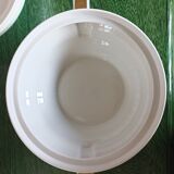 Salad bowl and vegetable Robert Haviland & Le Tanneur