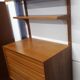 Poul Cadovius wall unit, with showcase, Cado Denmark 1960s