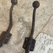 Set of 3 vintage wall hooks