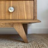 Vintage Scandinavian design commode from the 1950s.