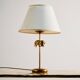 Gold-painted table lamp