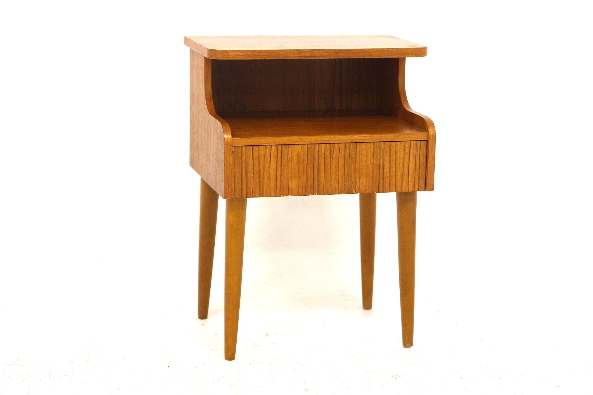Teak bedside table, sweden, 1960