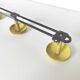 Workshop coat rack 4 metal hooks
