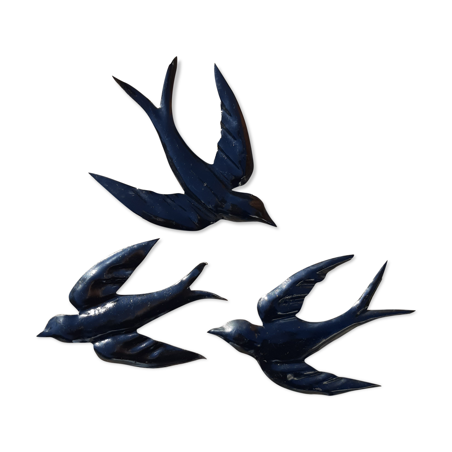 Lot 3 vintage swallows