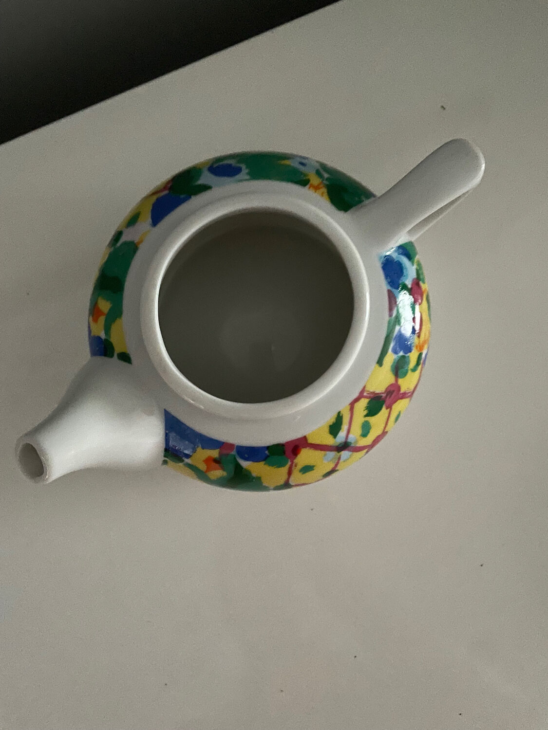 Teapot and its plate