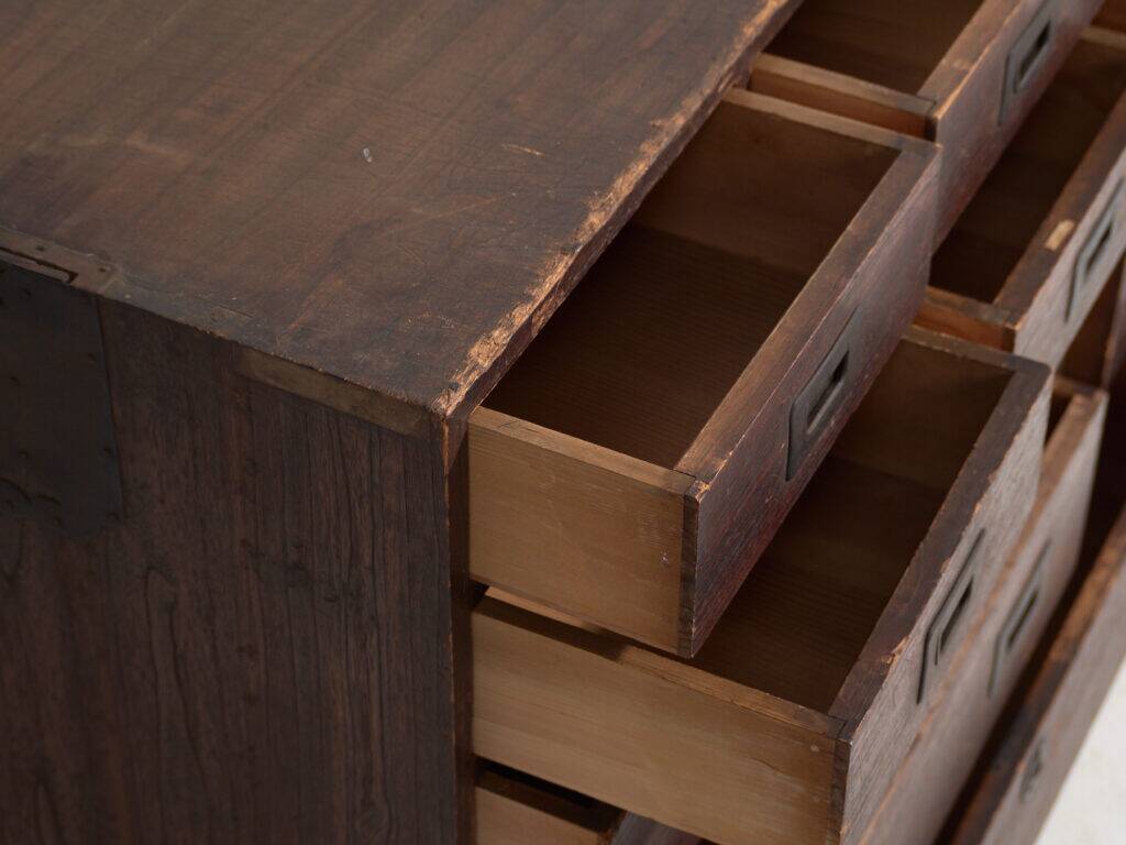 Antique Japanese chest of drawers – Meiji/Taishō period (c.1890-1926) #44