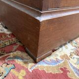 Armoire formant cartonnier en chêne massif 1900