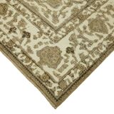 286 cm x 374 cm beige wool carpet