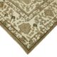 Tapis de laine beige noué à la main des années 1970 286 cm x 374 cm laine beige
