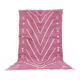 Handmade wool Berber rug 257x150 cm