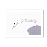 Illustration A4 Naiade No. 6/8 Brittany Blue Diver