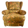 Vintage wingback chair, Burov brand, 1990s.