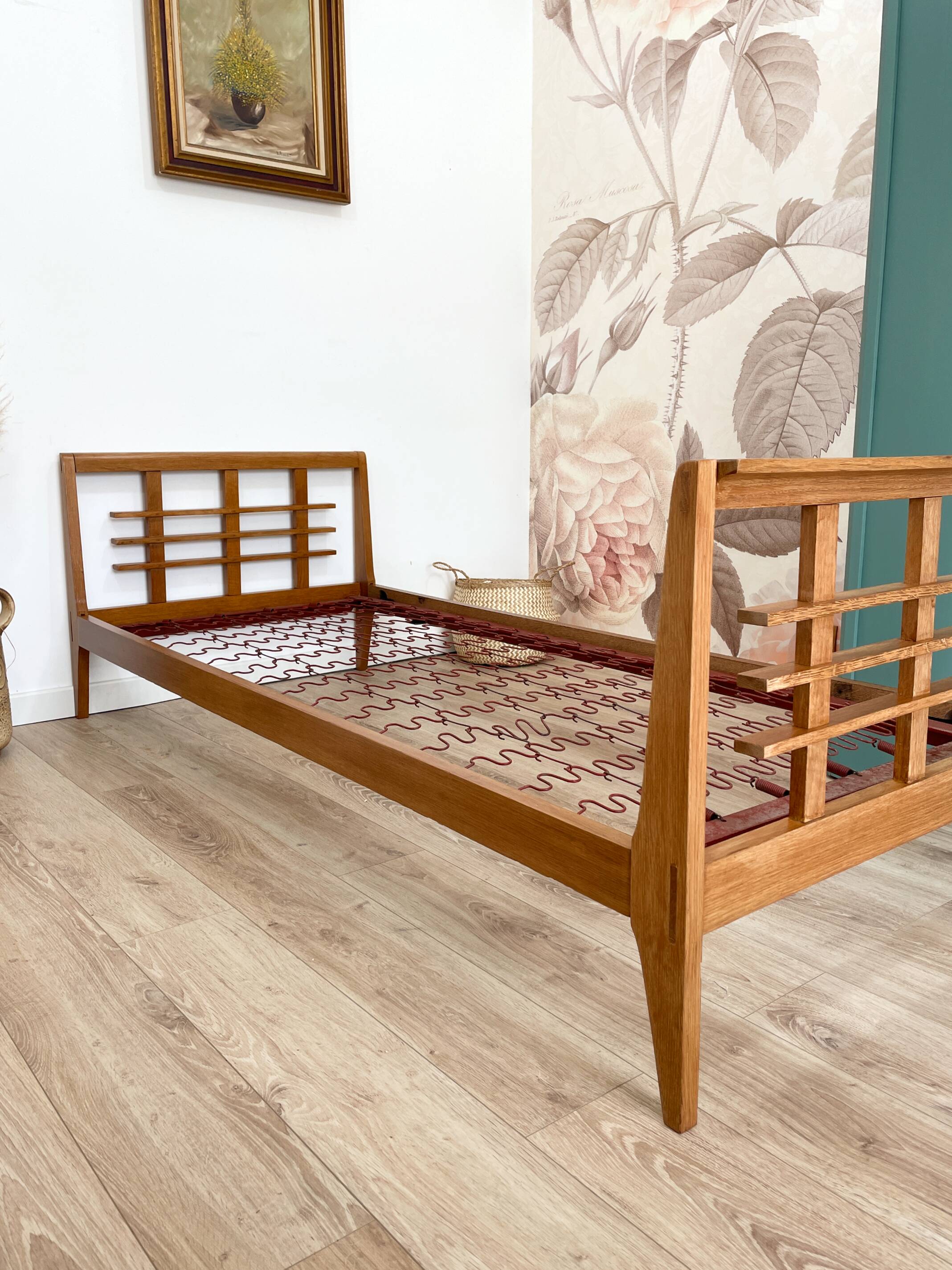 Lit / Daybed des années 1950, René Gabriel