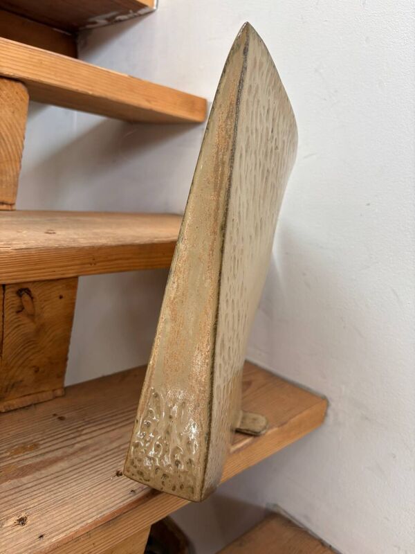 Rare vase en grès vernissé, Japon, XXe siècle. Esthétique wabi-sabi