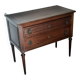 2 drawer chest of drawers - Louis XVI style - Mahogany