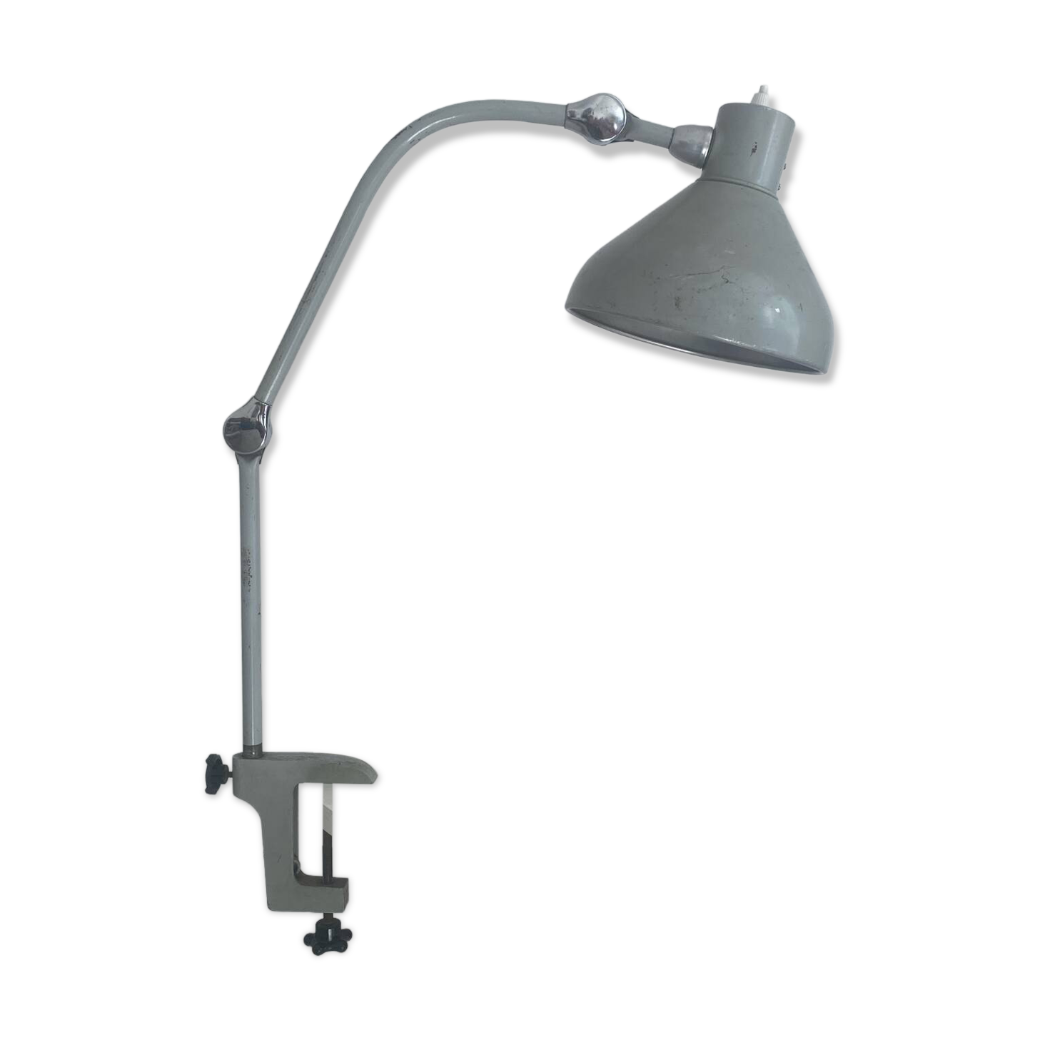 Vintage 1950s architect's workshop articulated lamp