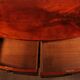 Bombé commode in mahogany from the early 19th century.