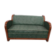 Club convertible Art Deco sofa