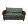 Club convertible Art Deco sofa