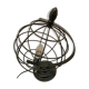 Cage globe lamp
