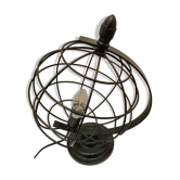 Cage globe lamp