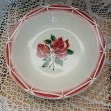 4 old dishes from Digoin and Sarreguemines