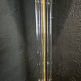 Lampe Halogène - Relco - Plexi Et Laiton - Italie - XX ème