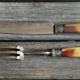 Couverts à viande art deco