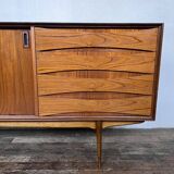 Scandinavian teak row design 1950 1960
