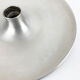 Space age wall lamp by Staff Leuchten in aluminum, Flush Light, 1960-70s