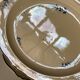 Set of 9 plates early 19th with faience twigs of Chantilly