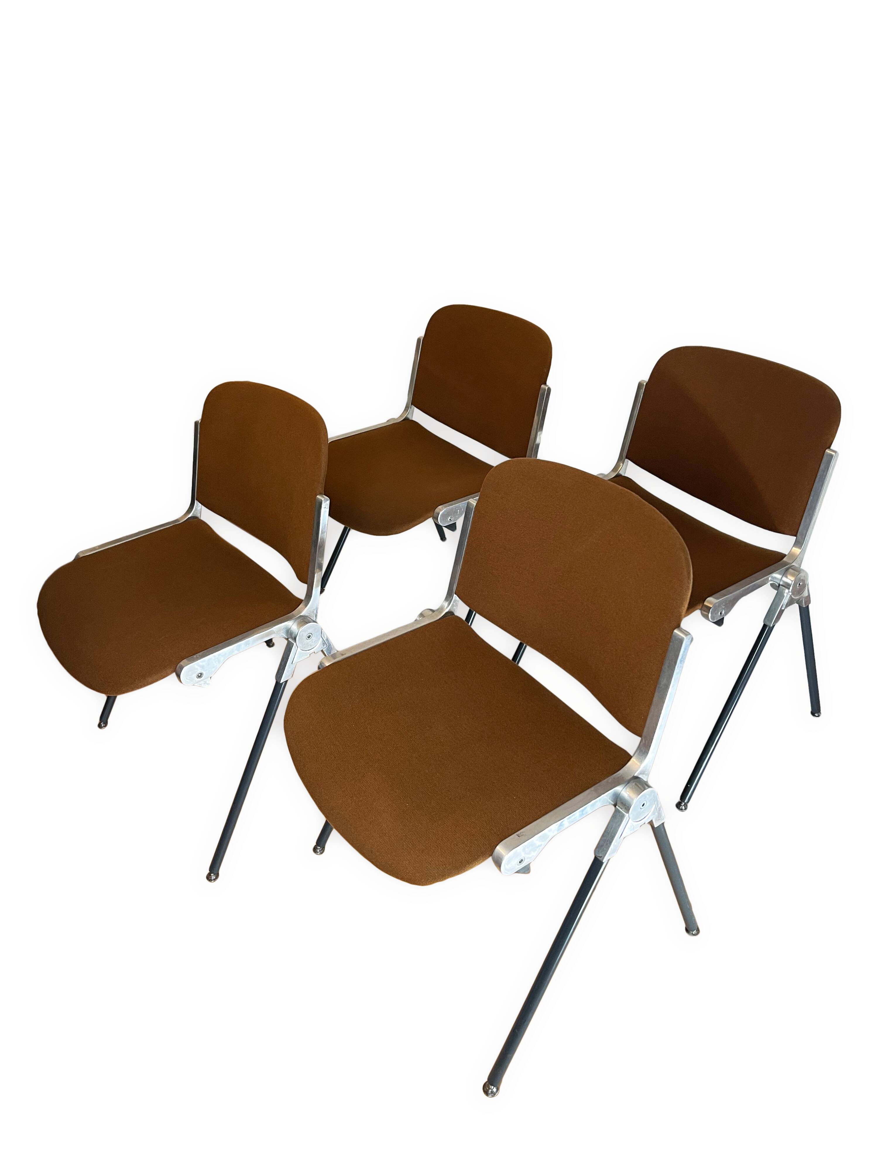 Agorà chairs designed by Paolo Favaretto for Emmegi, 1970s