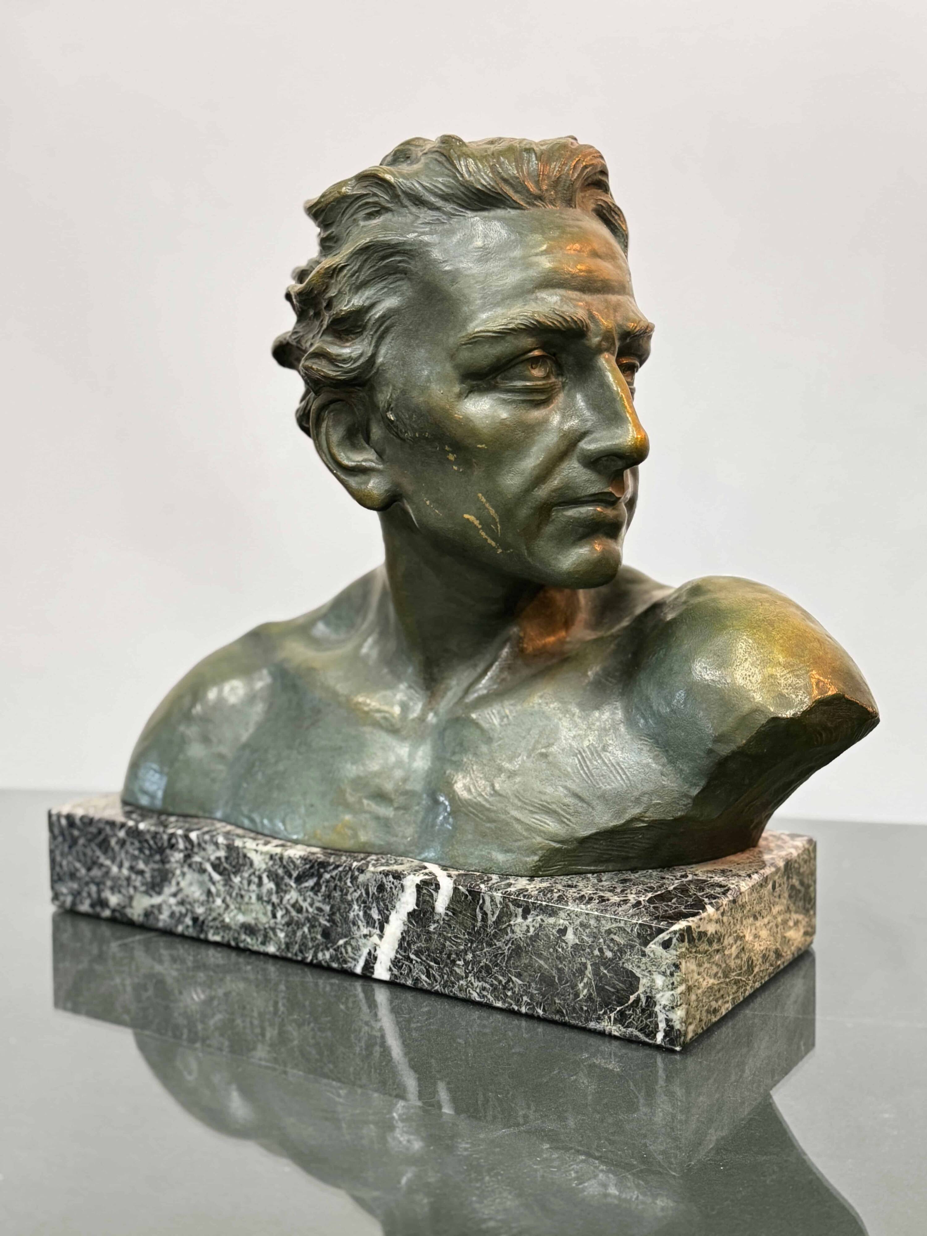 Bust of a man, Johannes Dommisse, 1930