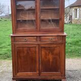 Walnut showcase buffet 19th