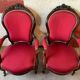 Paire de fauteuils époque Louis Philippe en palissandre vers 1830