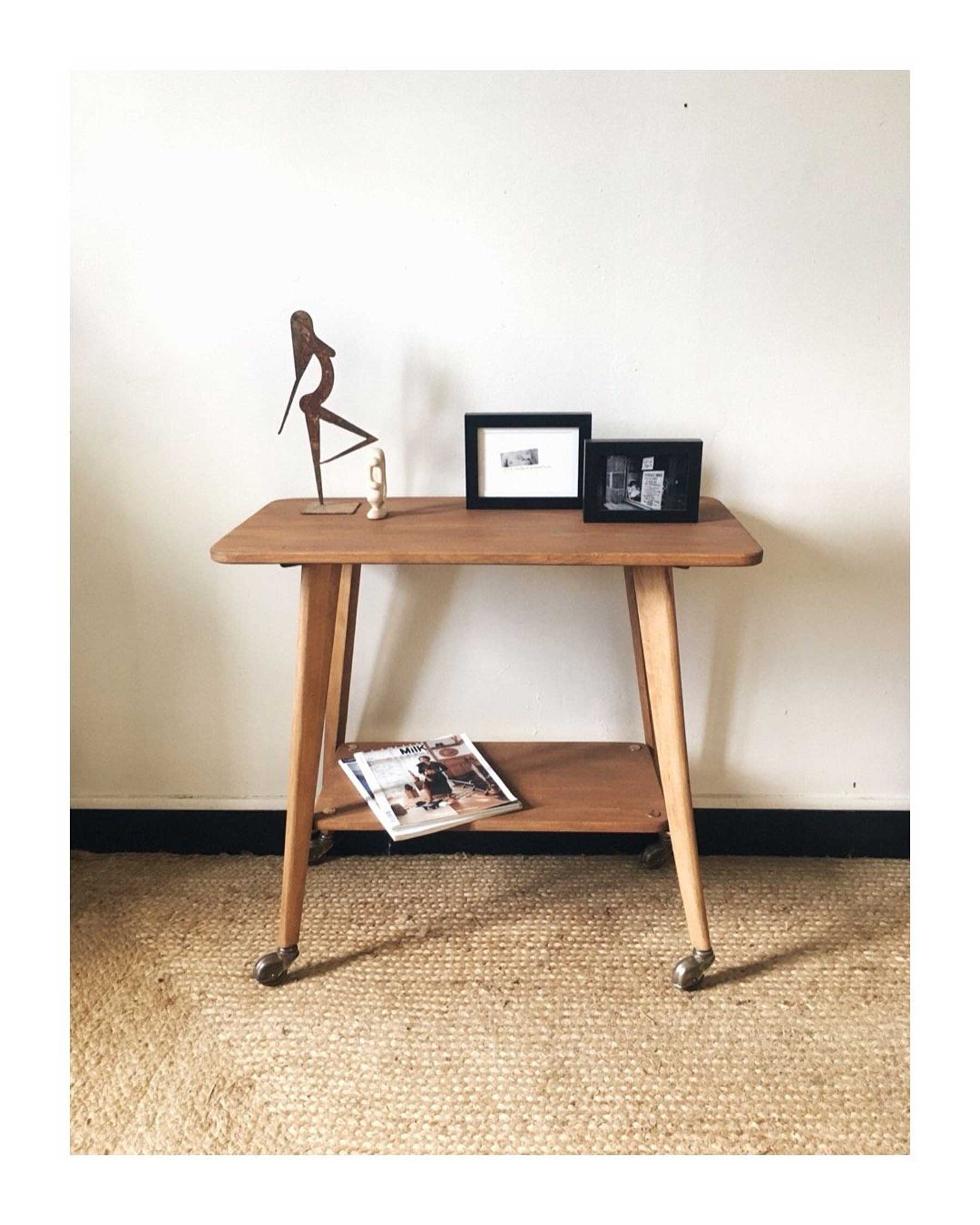 Desserte vintage en bois