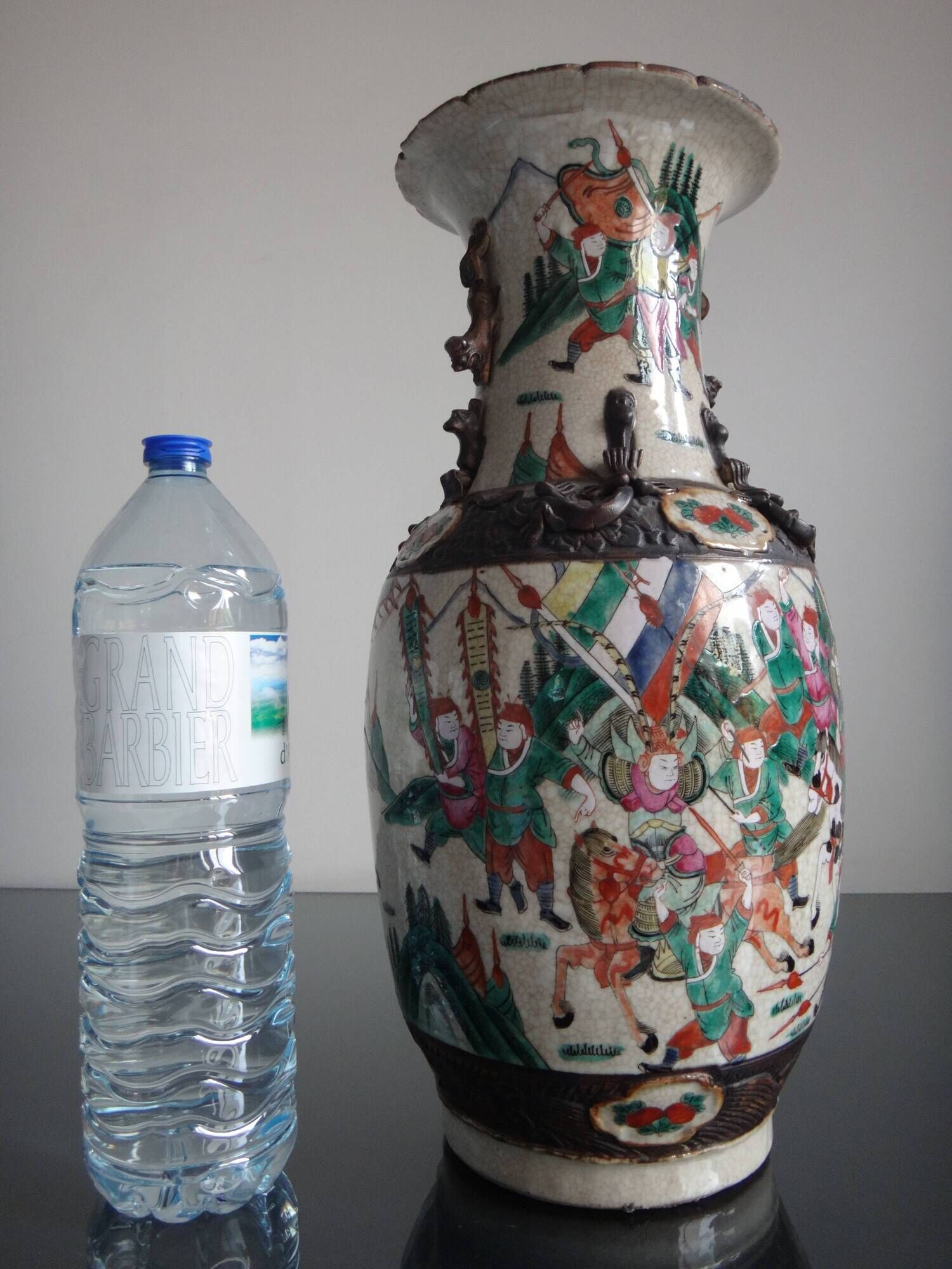 Vase Nanjing China 45cm porcelain XIX