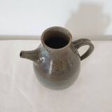Ceramic pitcher signed Alain Prudhomme 19cm