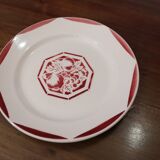 Set of 3 plates Sarreguemines, Lunéville and Moulin des Loups