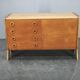 1960s Czechoslovak Maple Sideboard with Drawers and Cabinet