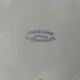Opaque porcelain Badonviller - 8 dinner plates